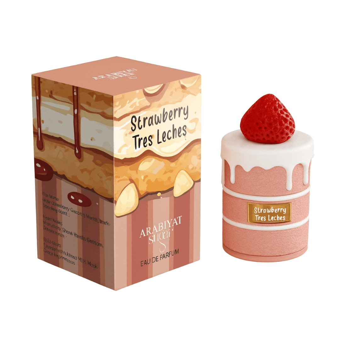Strawberry Tres Leches Eau de Parfum - cremiger Dessertduft mit Milch und frischer Erdbeernote
