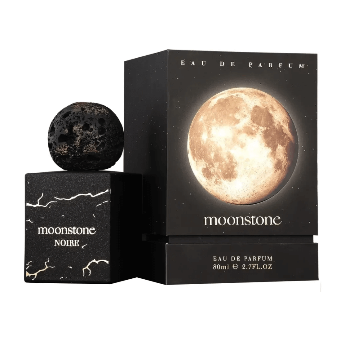Moon Stone Noire – dunkler, rauchiger Duft mit Amber und Holz